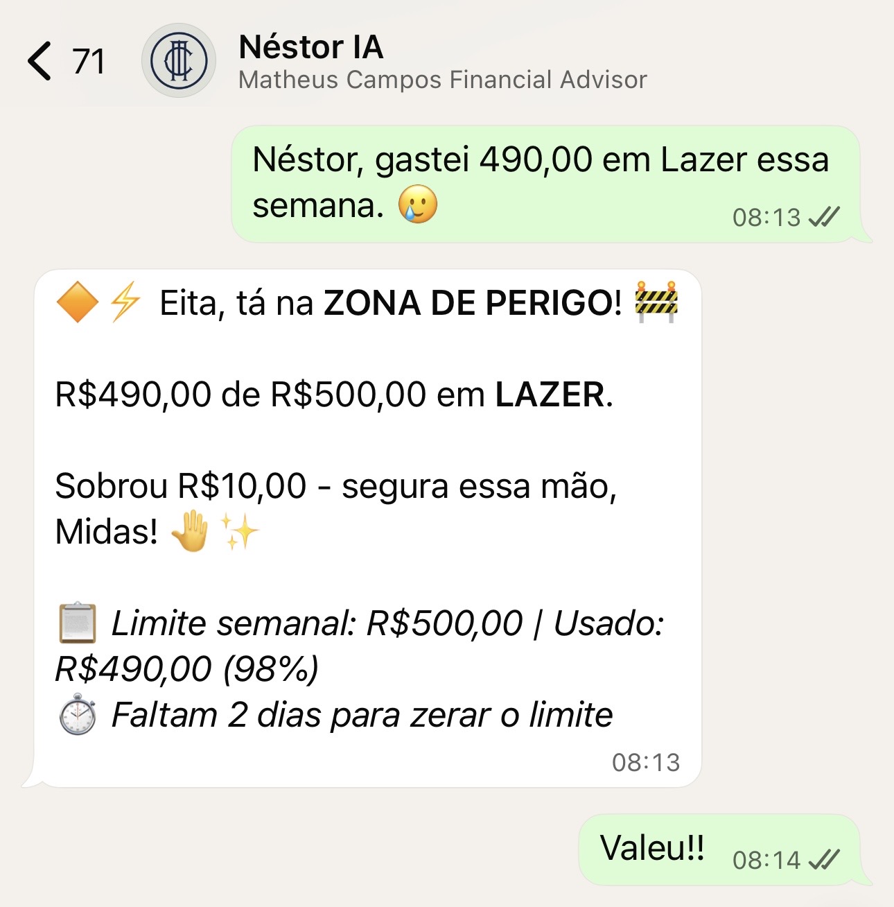 Controle Financeiro 2